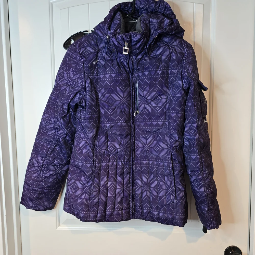ZeroXposur Down Purple Ski & Snow Jacket Sz M